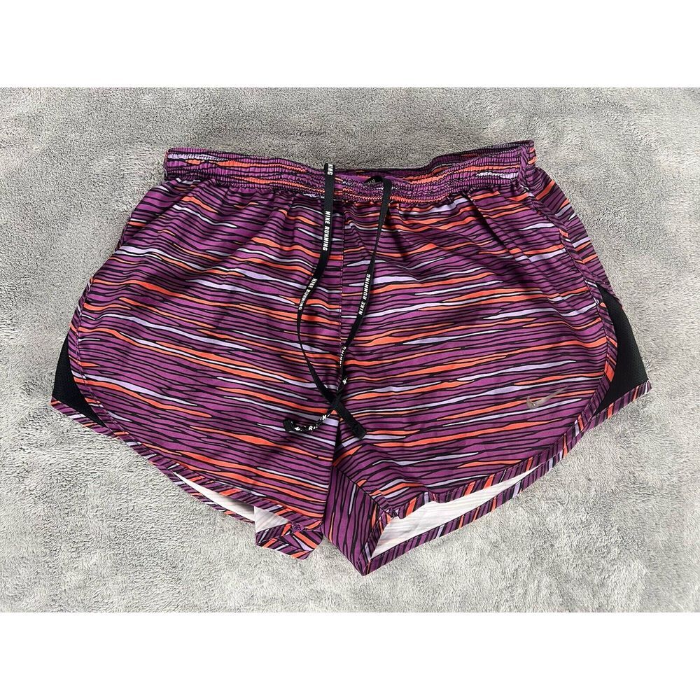 Nike Dri-Fit Shorts Women‎ Small Running Multicolored Lined Shorts